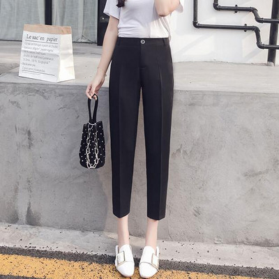 Μοντέρνα γυναικεία παντελόνια με μήκος 7/8 - διάφορα χρώματα