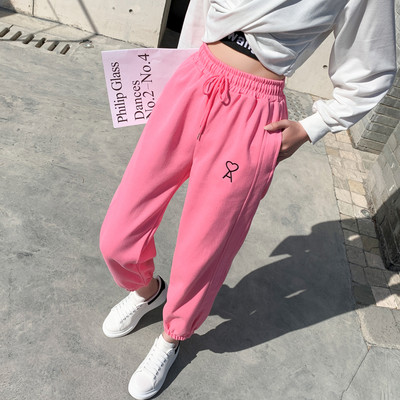 Ženske ležerne sportske hlače s elastičnim strukom