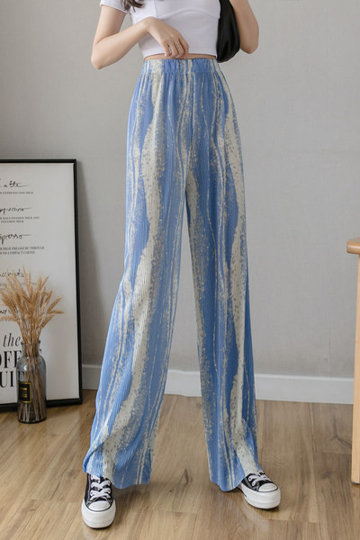 Model lat de pantaloni de dama colorati