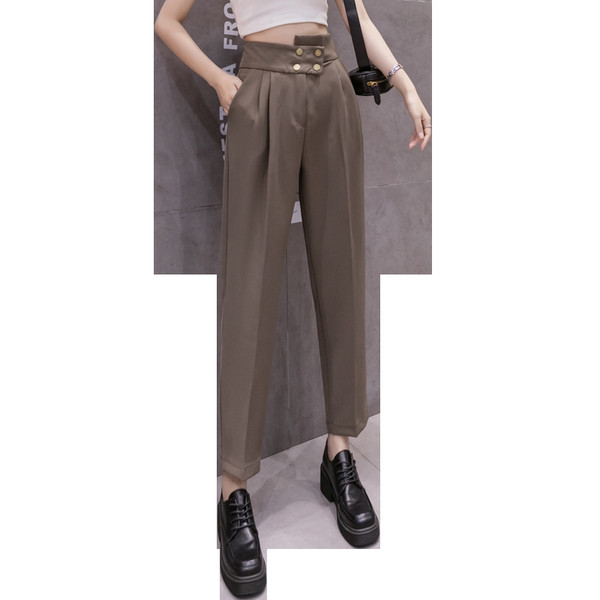 Pantaloni de dama de ultima generatie cu nasturi