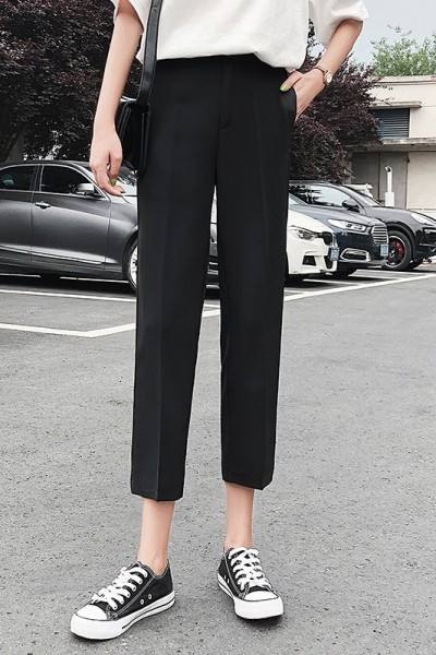 Ženske hlače visokog struka pogodne za ljeto