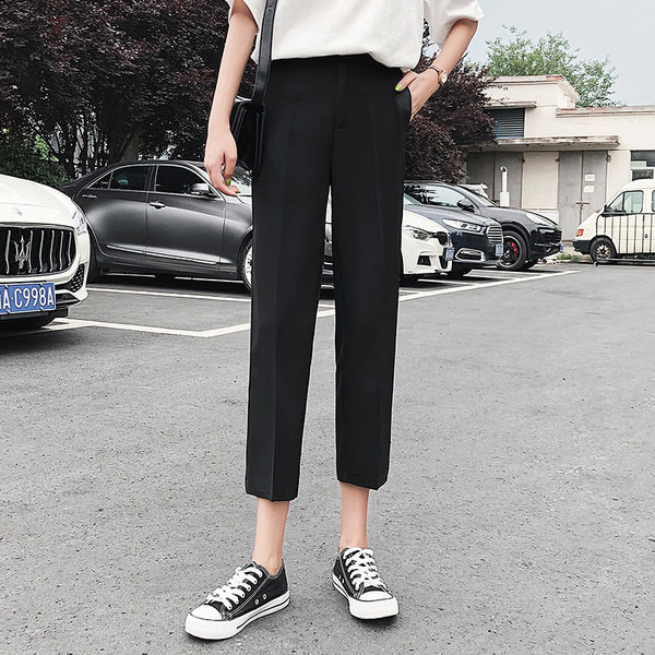 Ženske hlače visokog struka pogodne za ljeto