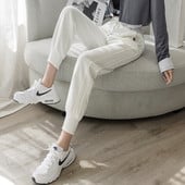 Pantaloni sport casual dama in mai multe culori cu talie inalta