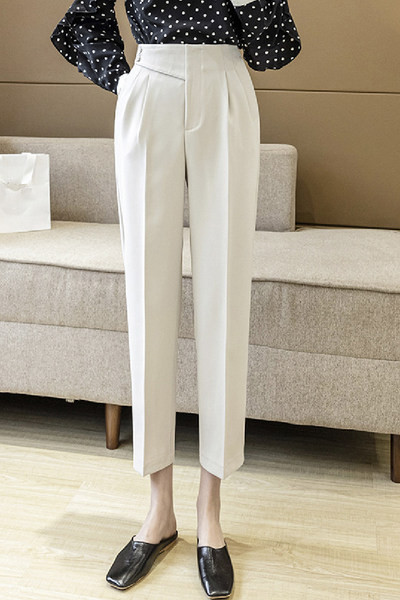 Pantaloni casual dama model uni in mai multe culori