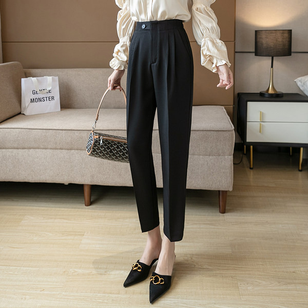 Pantaloni casual dama model uni in mai multe culori