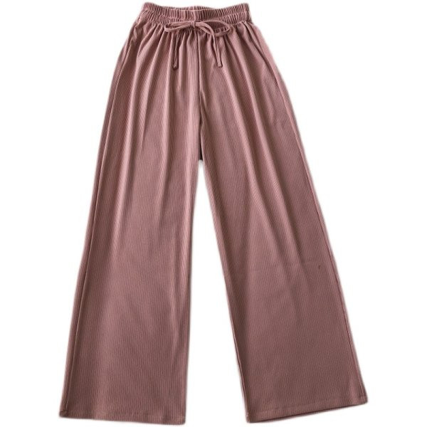 Pantaloni de dama elastici cu talie inalta