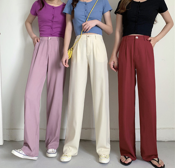 Ženske široke hlače u više boja
