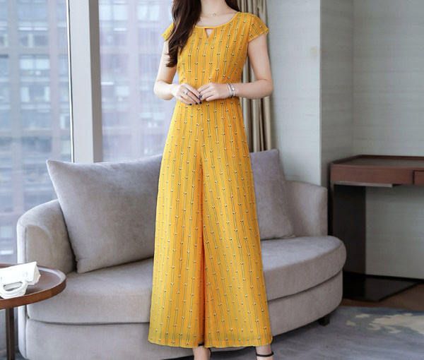 Γυναικείες ολόσωμες φόρμες φαρδύ μοντέλο με κοντά μανίκια