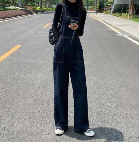 Salopeta larga dama model simplu