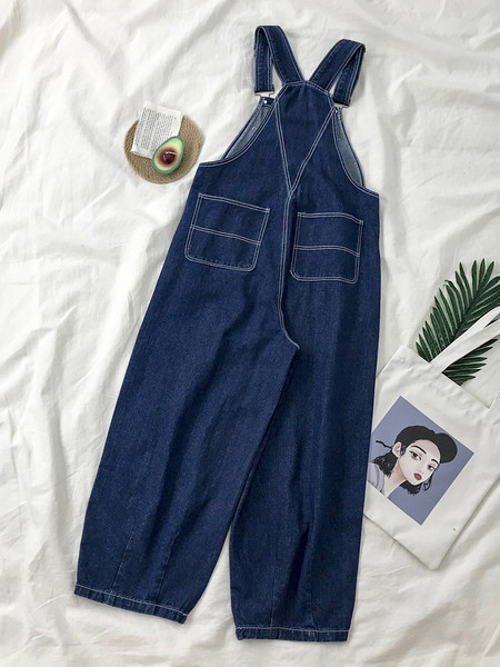 Salopeta de dama cu inscriptie si broderie