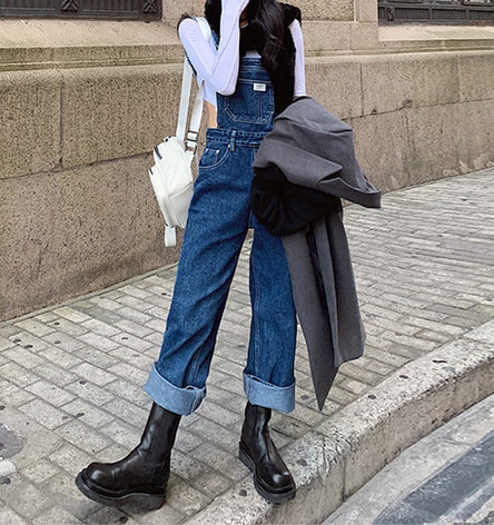 Salopete retro casual dama