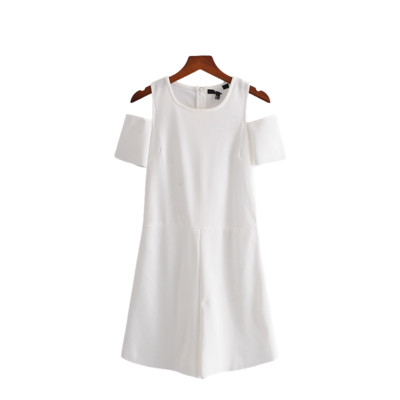 Νέο μοντέλο γυναικεία ολόσωμη φόρμα με γυμνούς ώμους και στρογγυλή λαιμόκοψη