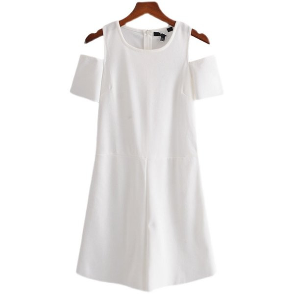 Νέο μοντέλο γυναικεία ολόσωμη φόρμα με γυμνούς ώμους και στρογγυλή λαιμόκοψη