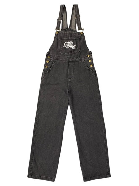 Salopeta dama cu nasturi si broderie