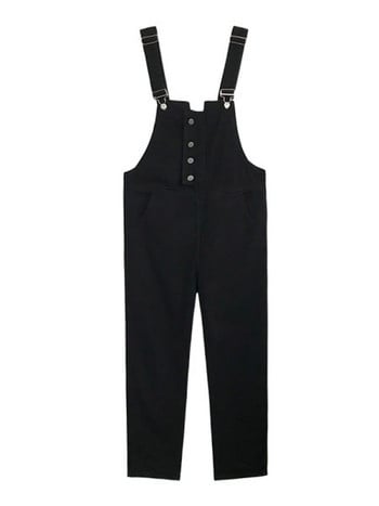 Γυναικεία casual jumpsuit με κουμπιά και τσέπες