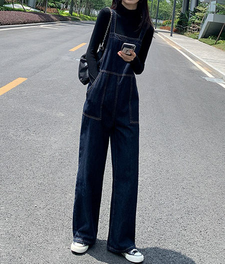 Model nou de salopete dama cu buzunare