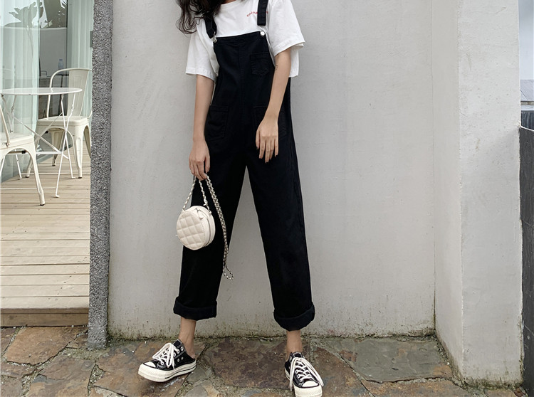 Πολύχρωμες γυναικείες ολόσωμες φόρμες με τσέπες