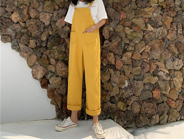 Πολύχρωμες γυναικείες ολόσωμες φόρμες με τσέπες