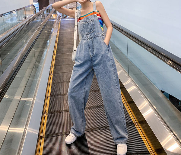 Salopeta lata de dama cu buzunare