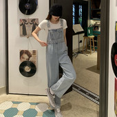 Ženski traper kombinezon - retro model