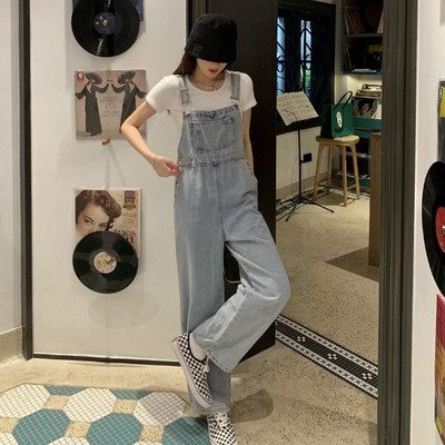 Ženski traper kombinezon - retro model