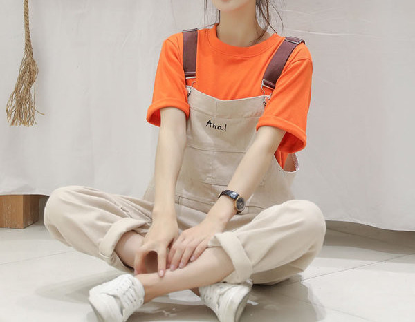 Νέο μοντέο γυναικεία ολόσωμη φόρμα με επιγραφή