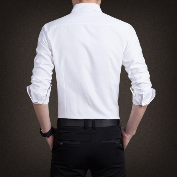 Cămașă bărbătească model uni, cu buzunar