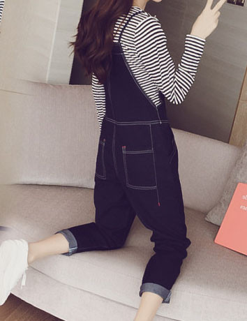 Set de zi cu zi pentru femei - salopetă și bluză