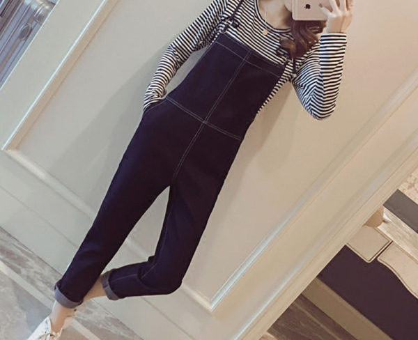 Set de zi cu zi pentru femei - salopetă și bluză