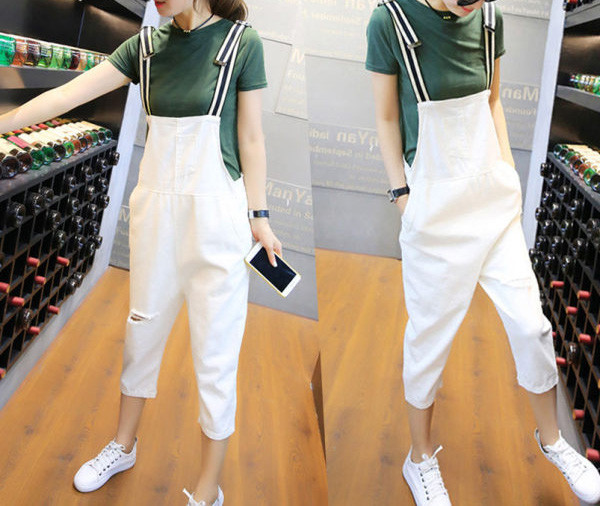 Salopeta casual dama in trei culori cu buzunare