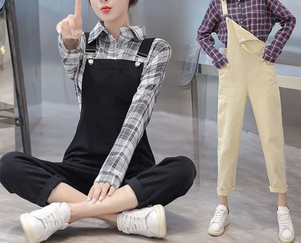 Ženski elegantni kombinezon s džepom prikladan za proljeće