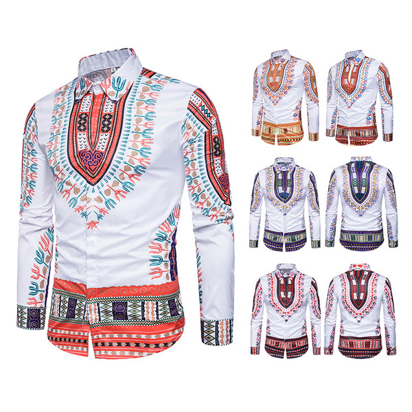 Aktualna muška košulja sa klasičnom kragnom i vezom