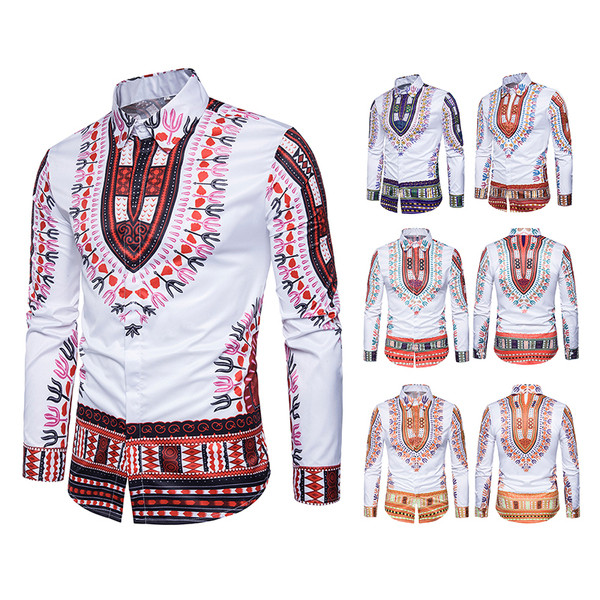 Aktualna muška košulja sa klasičnom kragnom i vezom