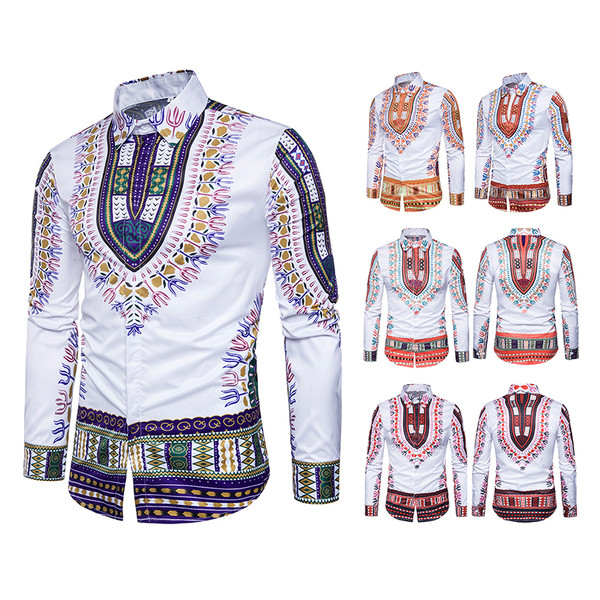 Aktualna muška košulja sa klasičnom kragnom i vezom