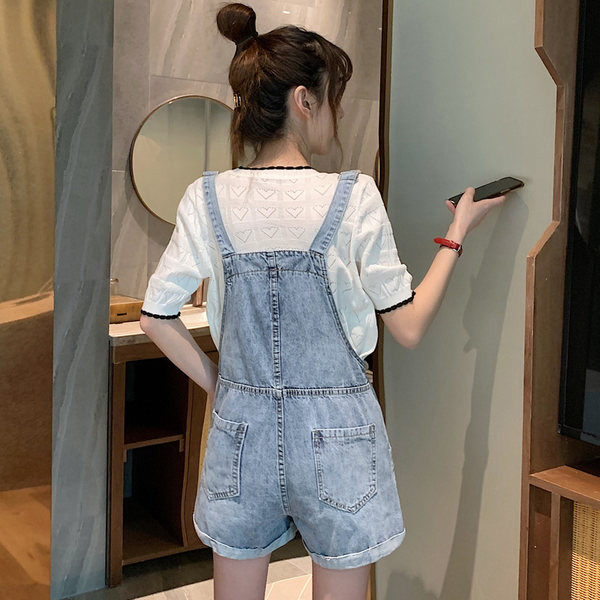 Γυναικείες κοντές  ολόσωμες φόρμες με σκισμένα μοτίβα