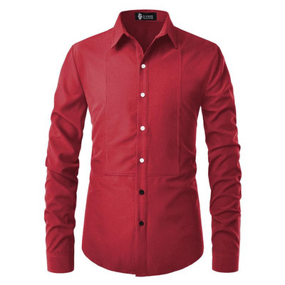 Camasa barbati casual model uni cu nasturi