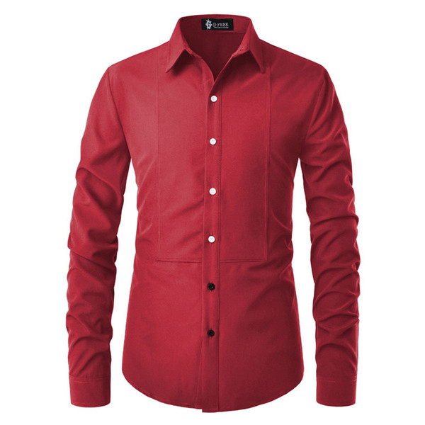 Camasa barbati casual model uni cu nasturi