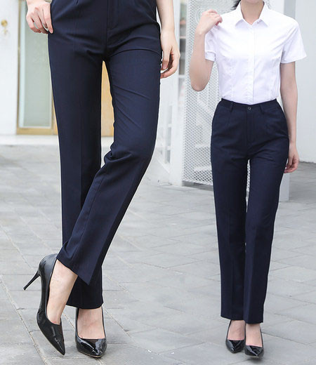 Стилен дамски панталон с висока талия и размер до 7XL