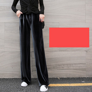 Pantaloni casual dama din catifea in mai multe culori