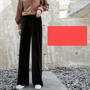 Pantaloni casual dama din catifea in mai multe culori