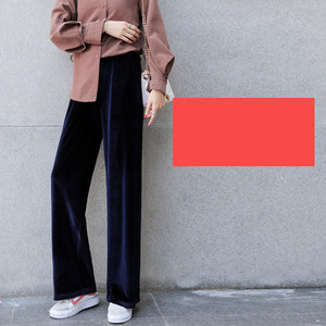 Pantaloni casual dama din catifea in mai multe culori