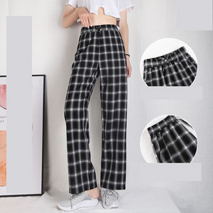 Ежедневен дамски кариран панталон в няколко цвята