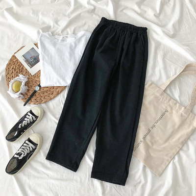 Νέο μοντέλο γυναικείο παντελονι με υψηλή μέση σε διάφορα χρώματα