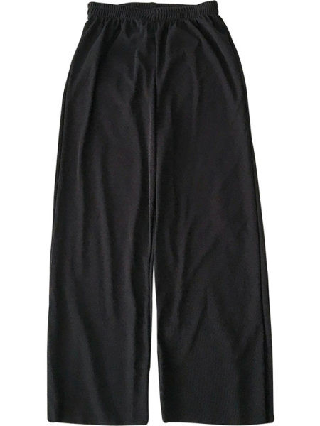 Pantaloni largi dama casual - model curat