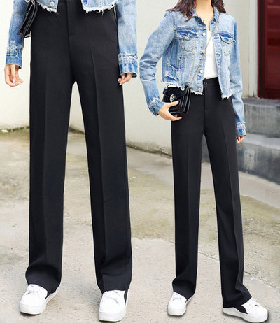 Pantaloni lungi de dama model nou in negru