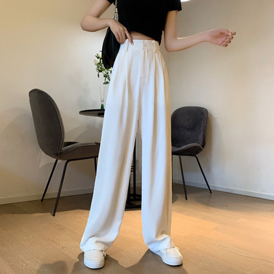 Γυναικείο ίσιο παντελόνι με ψηλή μέση 