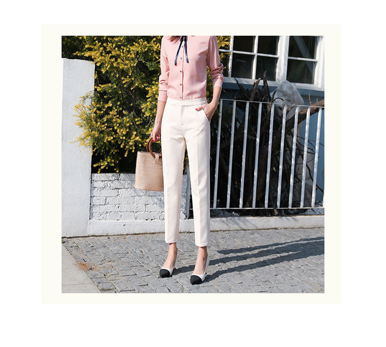 Model nou de pantaloni eleganti de dama in mai multe culori