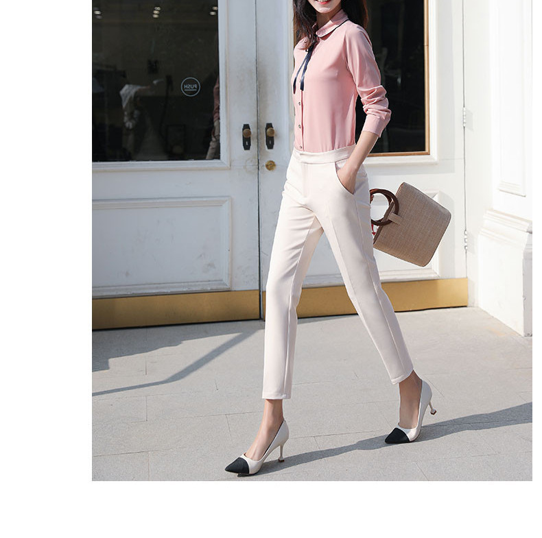 Model nou de pantaloni eleganti de dama in mai multe culori