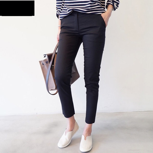 Pantaloni casual dama cu buzunare Model Slim