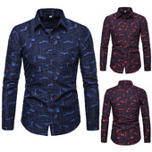 Elegantna muška košulja s klasičnim ovratnikom i pripijenim modelom na gumbe